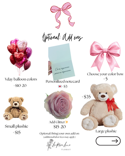 🌹 La Rosa Luxe – FLORIST
Valentine’s Day Edition 🎀