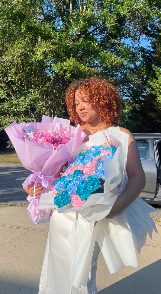 Mixed Natural Bouquet + Mixed Eternal Flowers