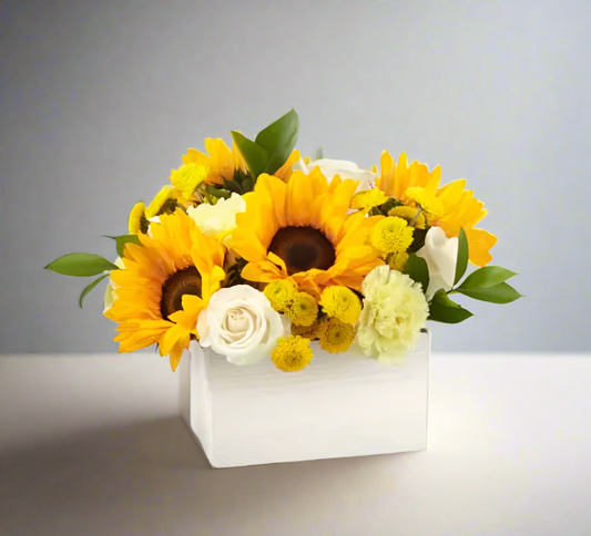 Yellow Flowers 🌻 Purse Arrangement