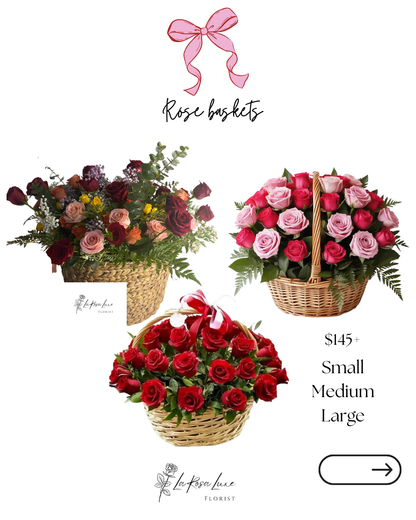 🌹 La Rosa Luxe – FLORIST
Valentine’s Day Edition 🎀