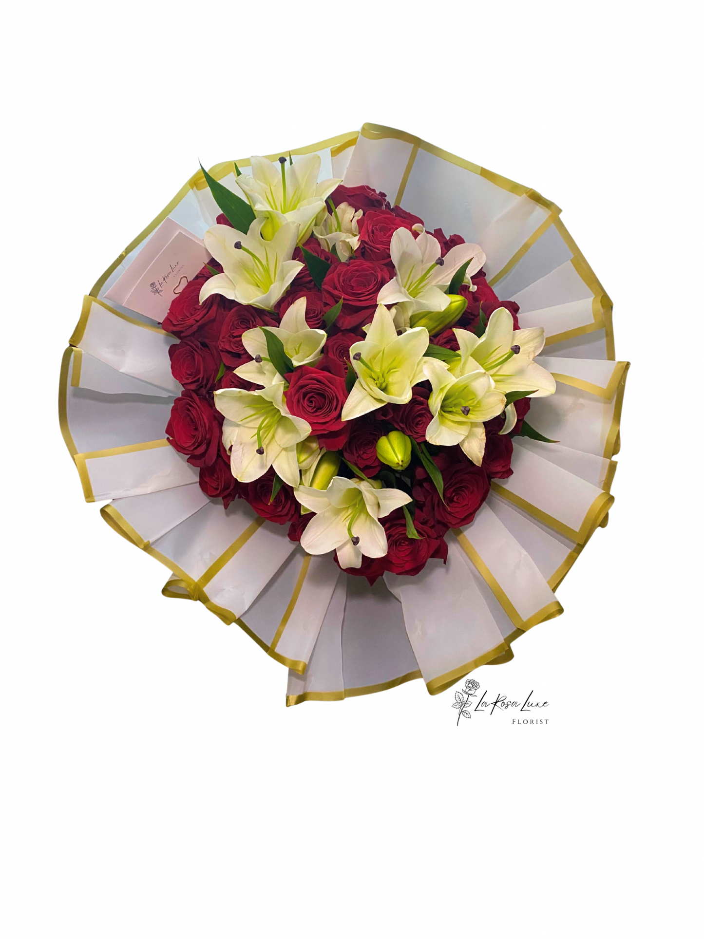 Roses + Lily Bouquet