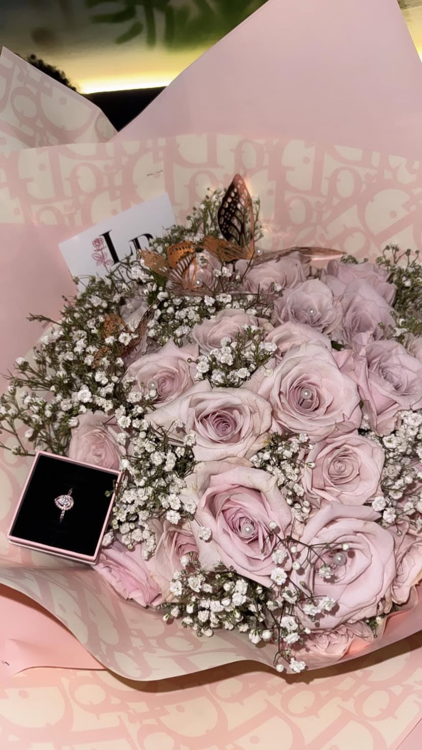 Pink Rose Bouquet